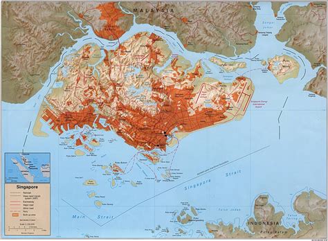 singapore naval base map